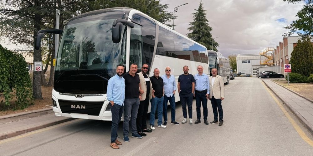 Man otobüs fabrikası ziyareti